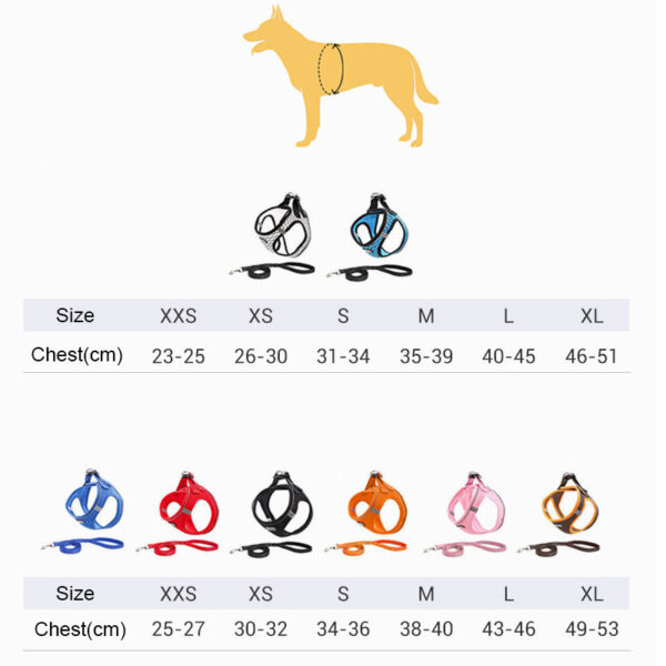 1620110551079.jpg Dog Chest Harness Traction Suit Clothes Dog Chain Dog Leash